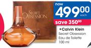 Calvin Klein Secret Obsession Eau De Toilette-100ml