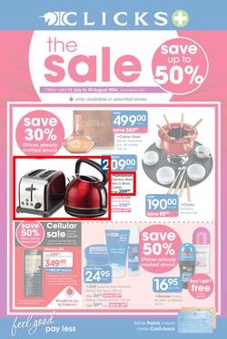 Clicks : The Sale (11 Jul - 10 Aug 2014), page 1