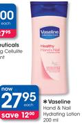 Vaseline Hand & Nail Hydrating Lotion-200ml