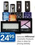 Rimmel Cosmetic Products-Each
