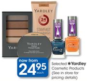 Yardley Cosmetic Products-Each