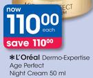L'Oreal Dermo Expertise Age Perfect Night Cream-50ml Each