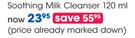 Clicks Skin Rescue Soothing Milk Cleanser-120ml Each
