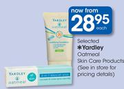 Yardley Oatmeal Skin Care Products-Each