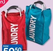 Clicks Collapsible Mesh Laundry bin