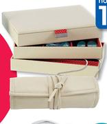 Clicks Cream PU Jewellery Pouch-Each