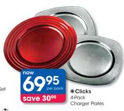 Clicks 4-Pack Charger Plates-Per Pack