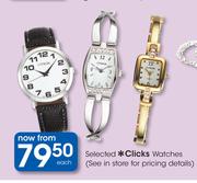 Clicks Watches-Each