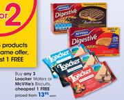 Loacker Wafers Or McVitie's Biscuits Each