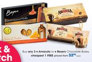Amarula Or Beyers Chocolate Boxes Each