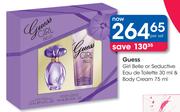 Guess Girl Belle Or Seductive EAU DE Toilette 30 ML & Body Cream 75 ML-Per Set