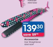 Accessorize Hair Straightener RSH014049