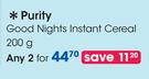 Purity Good Nights Instant Cereal-2x200g