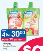 Purity Goodies! Puree-4x120g