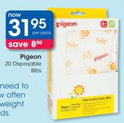 Pigeon 20 Disposable Bibs-Per Pack