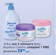 Johnson's Baby Aqueous-Creams Each