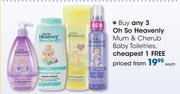 Oh So Heavenly Mum & Cherub Baby Toiletries Each