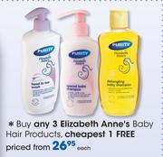 Elizabeth Anne's Baby Hair Products Each