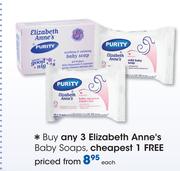 Elizabeth Anne's Baby Soaps Each