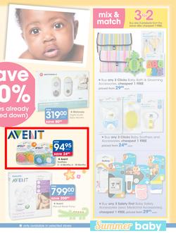 Clicks : New Baby Savings (31 Dec - 18 Jan 2015), page 9