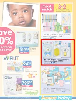 Clicks : New Baby Savings (31 Dec - 18 Jan 2015), page 9