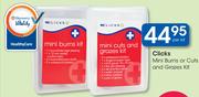 Clicks Mini Burns Or Cuts And Grazes Kit-Per Kit