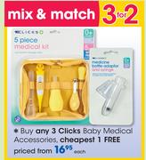 Clicks Baby Medical Accessories-Each
