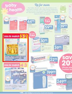 Clicks : New Baby Savings (31 Dec - 18 Jan 2015), page 10