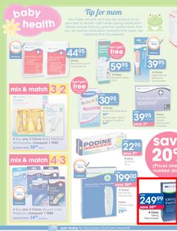 Clicks : New Baby Savings (31 Dec - 18 Jan 2015), page 10