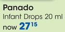 Panado Infant Drops-20ml Each