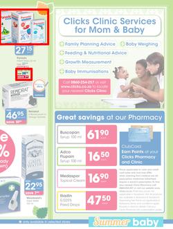 Clicks : New Baby Savings (31 Dec - 18 Jan 2015), page 11
