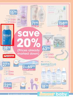 Clicks : New Baby Savings (31 Dec - 18 Jan 2015), page 15