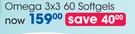 Solal Omega 3x3-60 Softgels