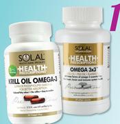 Solal Omega 3x3-60 Softgels