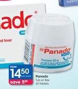 Panado Tub Or Box-24 Tablets