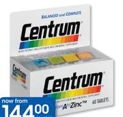 Centrum Select 50+ 60 Tablets-Per Pack