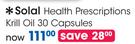 Solal-Health Prescriptions Krill Oil-30 Capsules