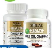 Solal-Omega 3x3-60 Softgels