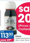 Solal Health Prescriptions 24-In-1 Drink-150ml