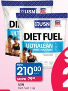 USN Diet Fuel-1kg Each