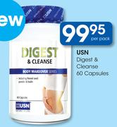 USN Digest & Cleanse 60 Capsules-Per Pack