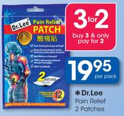 Dr.Lee Pain Relief 2 Patches-Per Pack