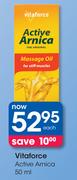 Vitaforce Active Arnica-50ml Each