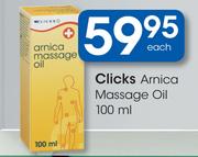 Clicks Arnica Massage-Oil-100ml Each