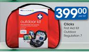 Clicks First Aid Kit Outdoor Regulation 7