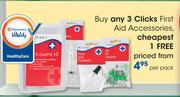 Clicks First Aid Accessories-Per Pack