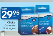 Clicks Cohesive Bandages Each
