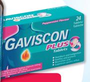 Gaviscon Plus-24 Tablets Pack