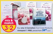 Carnation Foot Care Products-Each