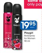 Playgirl Bodyspray For Women-90ml Each